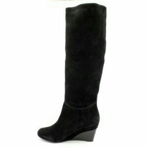 Michael Kors Towsend Black Suede Boots